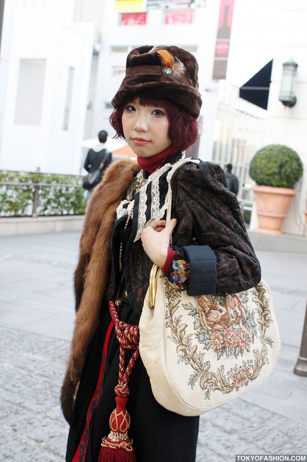 Harajuku Vintage Fashion Girl