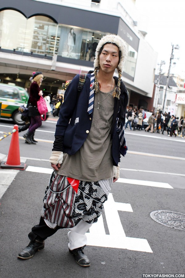 Day Break & Mackdaddy Streetwear Guy in Harajuku