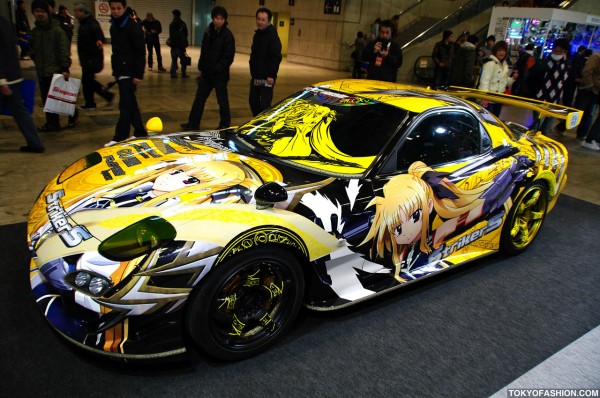 Tokyo Auto Salon Anime Race Car