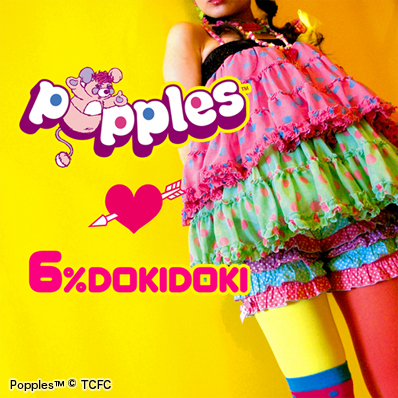 6%DOKIDOKI x Popples