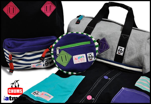 Atmos x Chums “Stripe Collection” Bags & Jackets