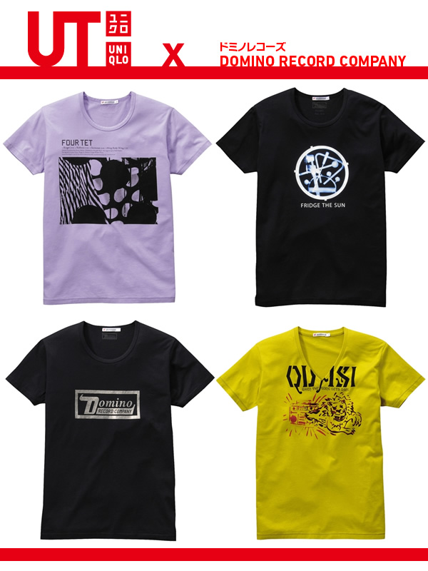 Domino Records T-Shirts x UT