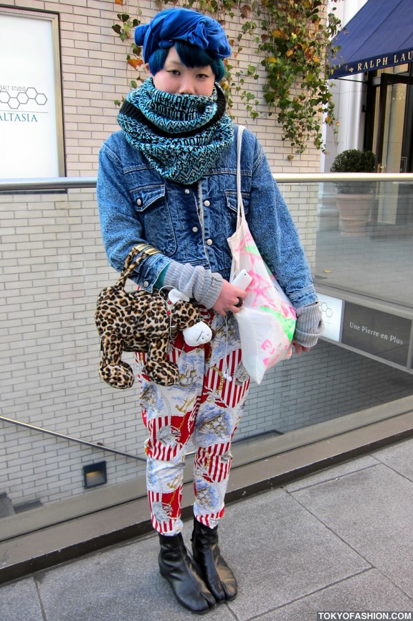 Denim Jacket Japanese Girl