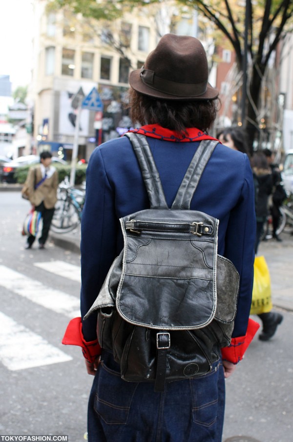 Vintage Leather Backpack