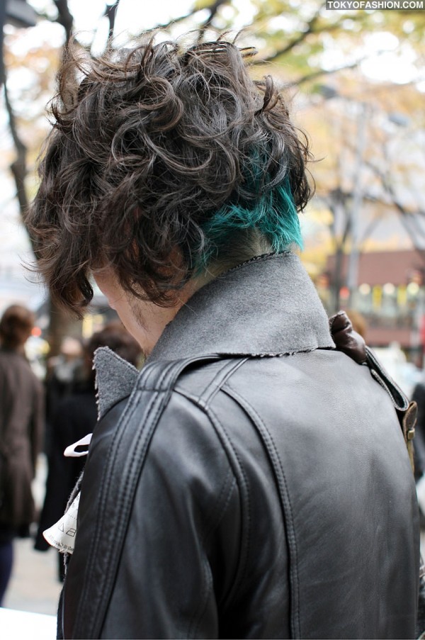 Cool Green Hair Coloring
