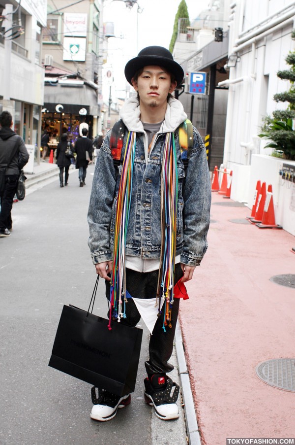 Swagger Backpack & Phenomenon Pants in Harajuku
