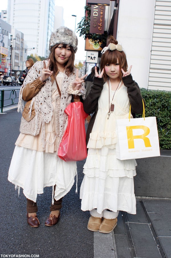 Japanese Mori Girls in Wonder Rocket Fashion