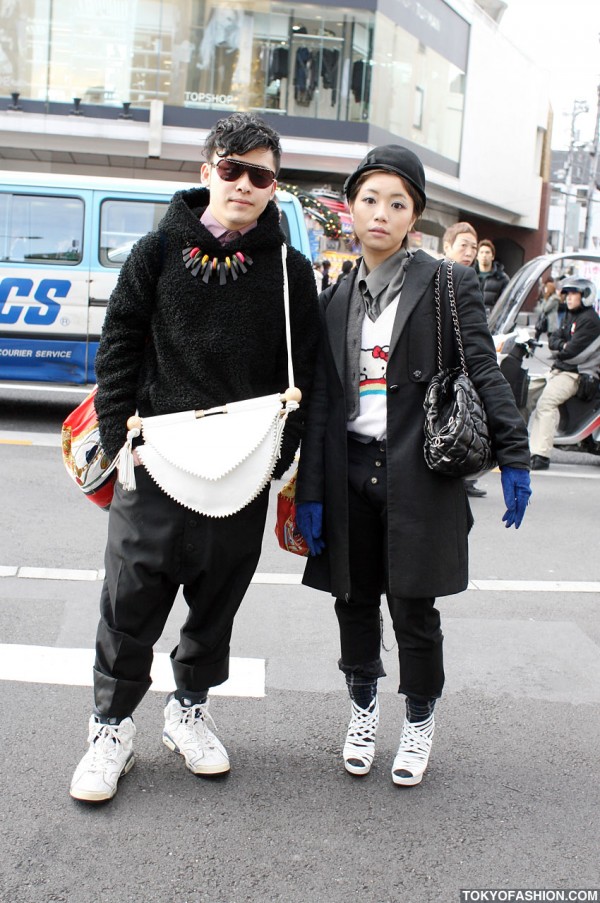 Christopher Nemeth Rope Print Harajuku Street Style w/ Newsboy Cap,  Collarless Jacket, Sarueru Overalls & Adidas x Raf Simons Sneakers – Tokyo  Fashion