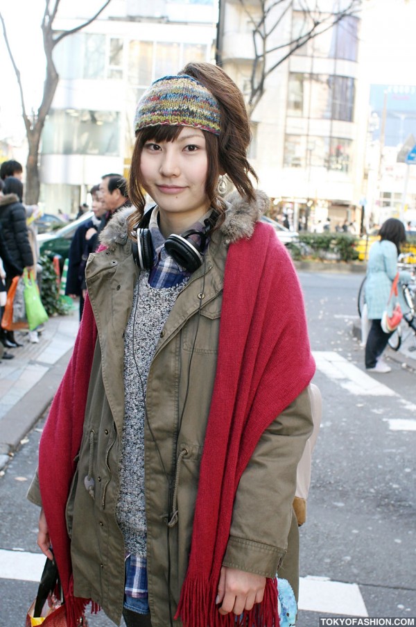 Knit Headband in Harajuku