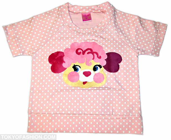 Popples x 6%DOKIDOKI Polka Dot Top