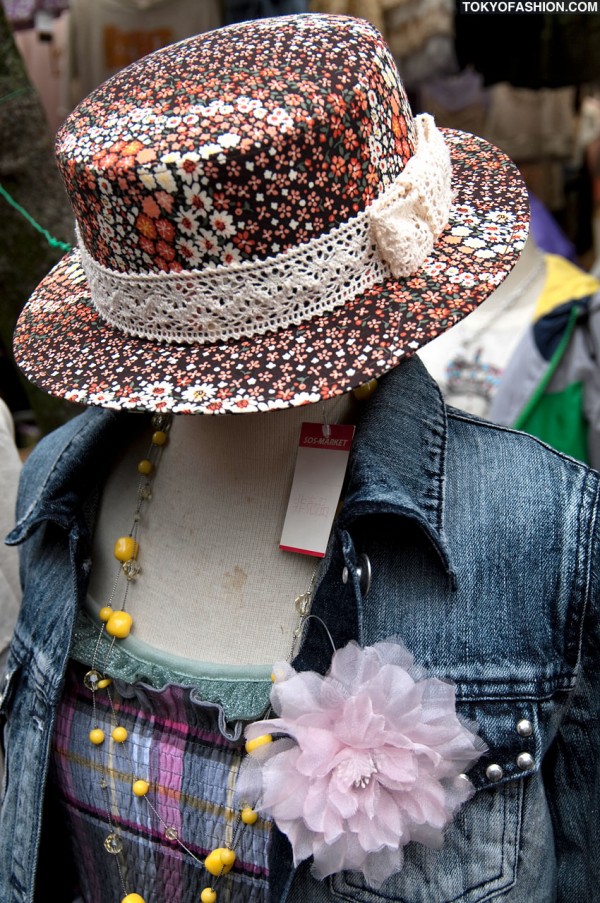 Flowery Harajuku Hat