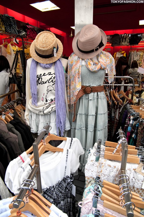 Boater Hat in Harajuku