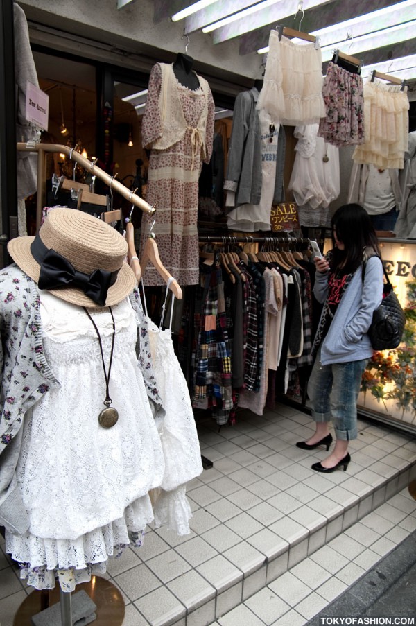 Hat and Clothing in Harajuku