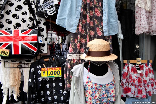 British Flag Bag and Hat in Harajuku