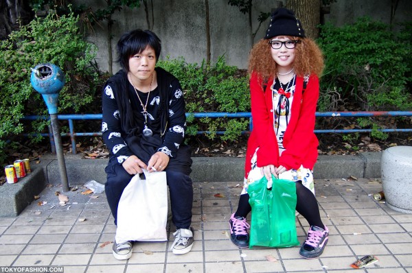 Curly Hair & Betty Boop on Cat Street in Harajuku