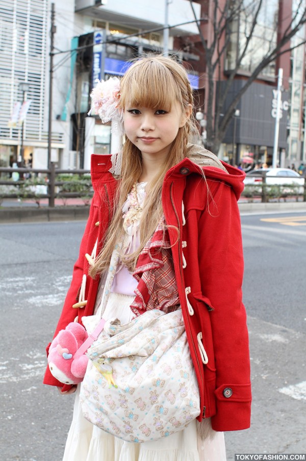 Pretty Blonde Japanese Girl