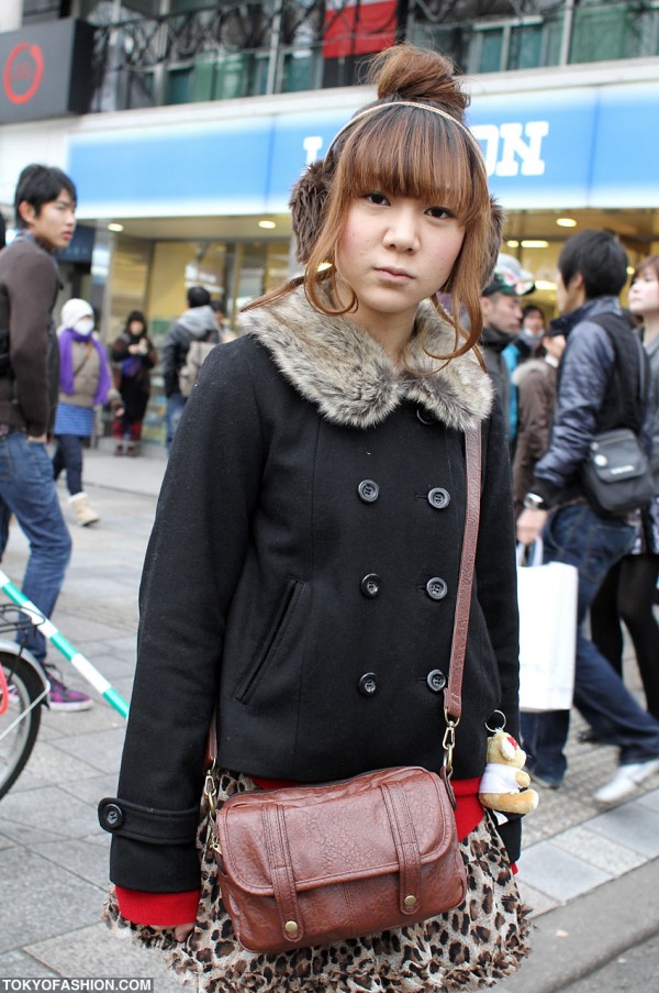 Cool Japanese Hairstyle in Harajuku