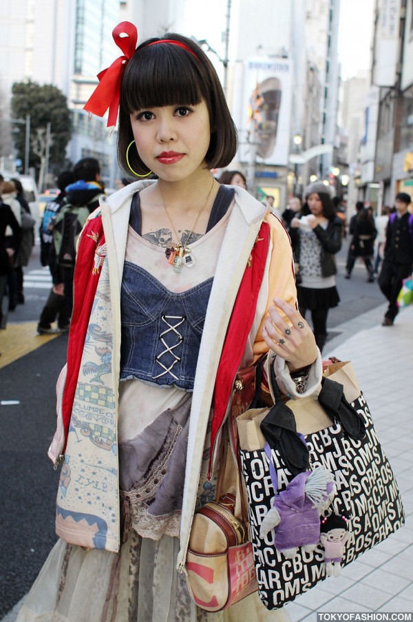 Tattoos & Cool Fashion in Harajuku