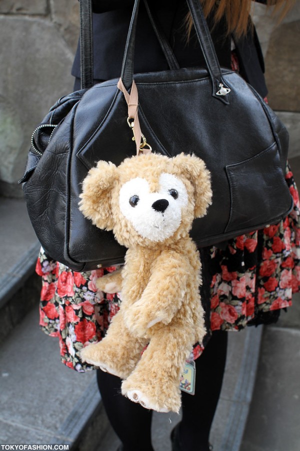 Cute Teddy Bear & Vivienne Westwood Bag
