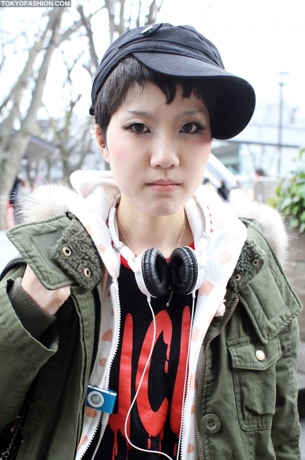 Japanese Girl With Short Hair