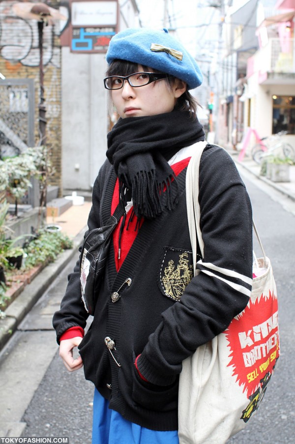 Safety Clips Sweater in Harajuku