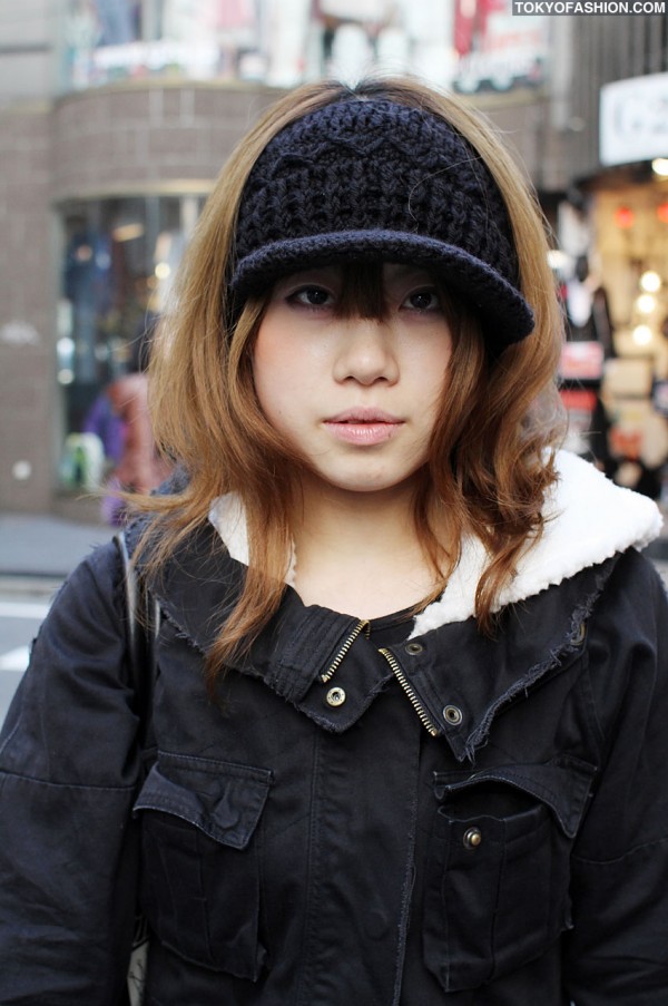 Knit Hat in Harajuku