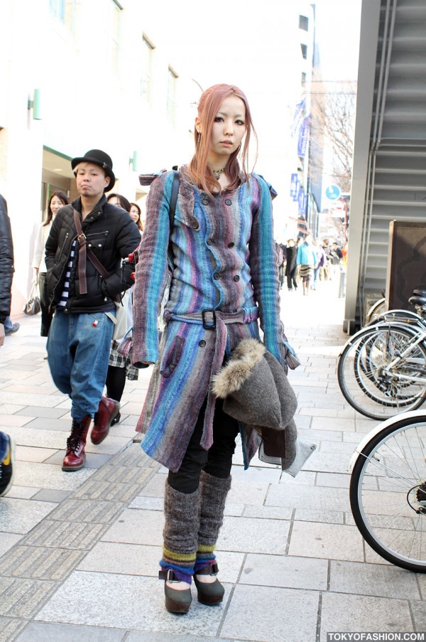Japanese Designer In Hisui w/ Corto Moltedo Bag