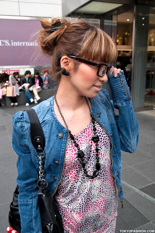 Japanese Girl in Glasses