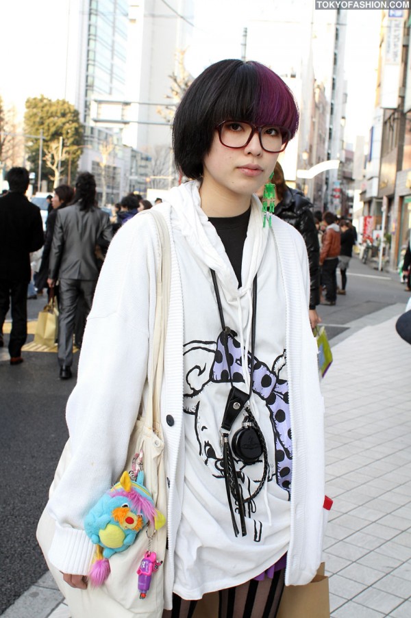 Monomania T-shirt in Harajuku