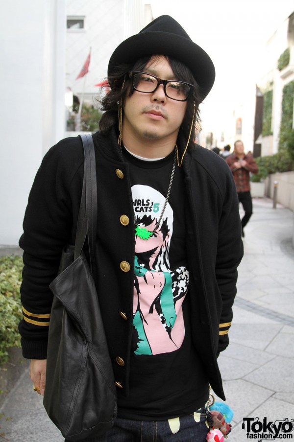 Revolver jacket and Cool Cats t-shirt