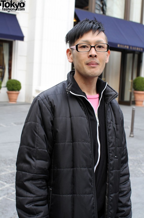 Japanese Guy with Romantic Standard Jacket