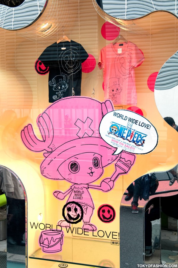 One Piece Chopper T-Shirts in Harajuku