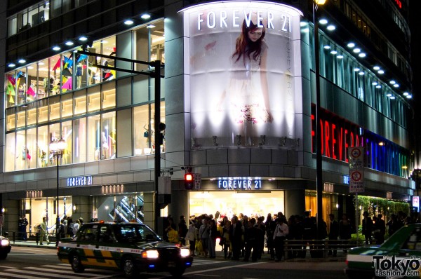 Forever 21 Shinjuku Grand Opening