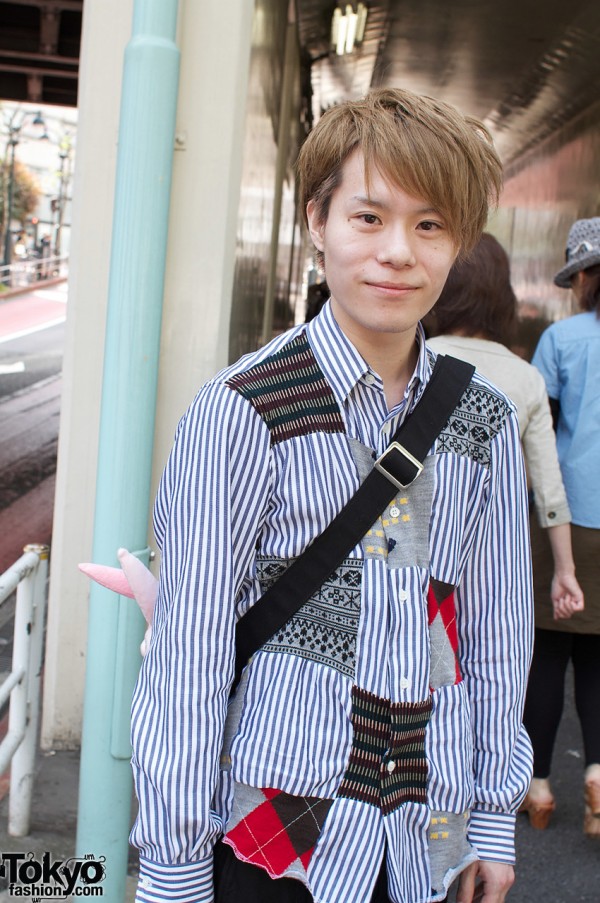 Japanese guy with Comme des Garcons shirt