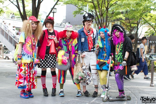 Super-Cute & Colorful Harajuku Street Fashion
