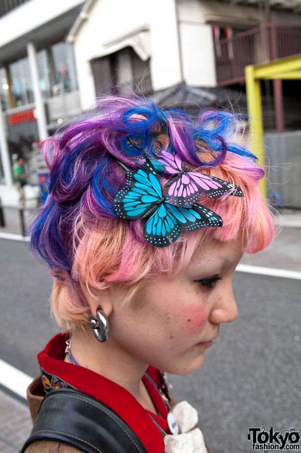Butterfly Hairpiece in Tokyo