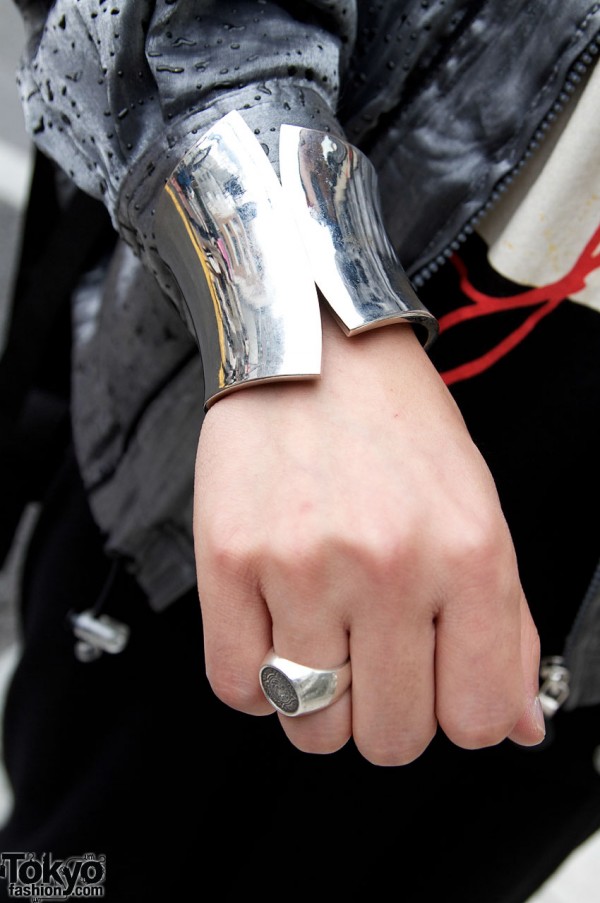 Silver cuff & ring