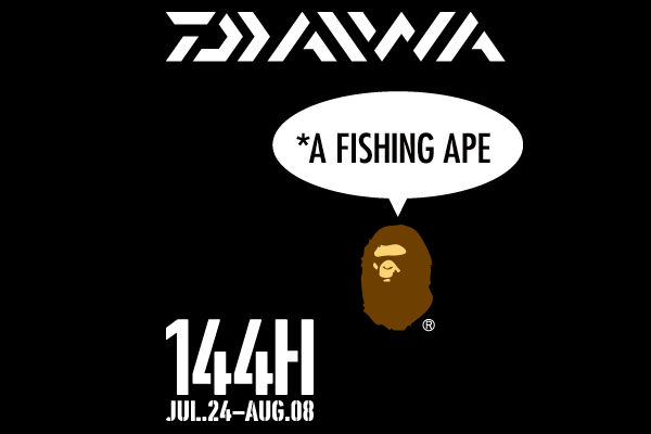 A Bathing Ape x DAIWA A Fishing Ape