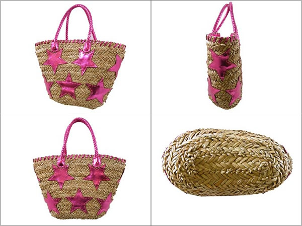 Cute Japanese Straw Handbag