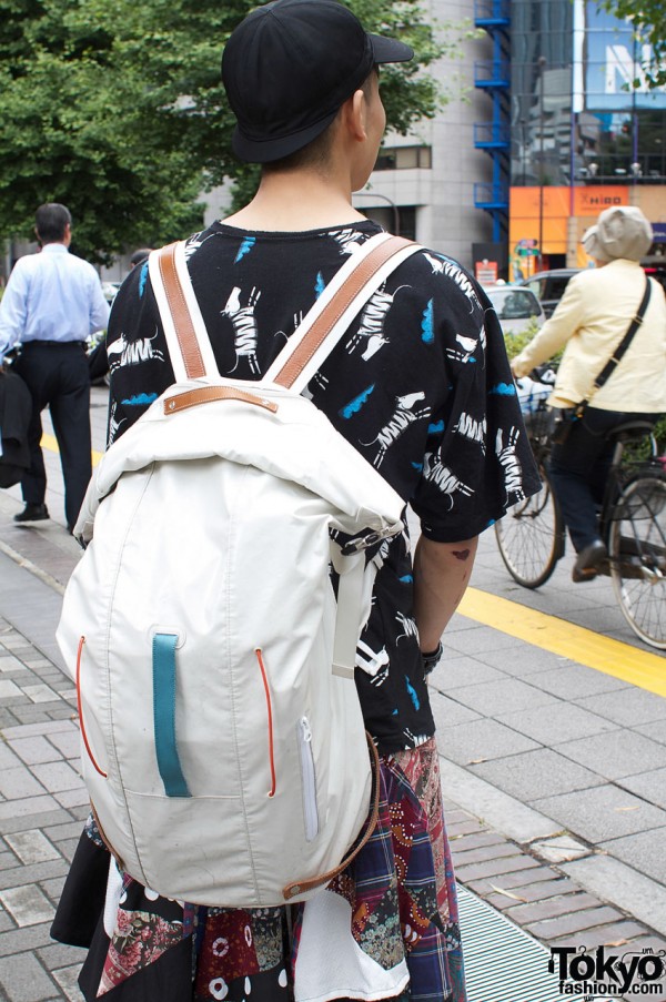 White Undercover backpack