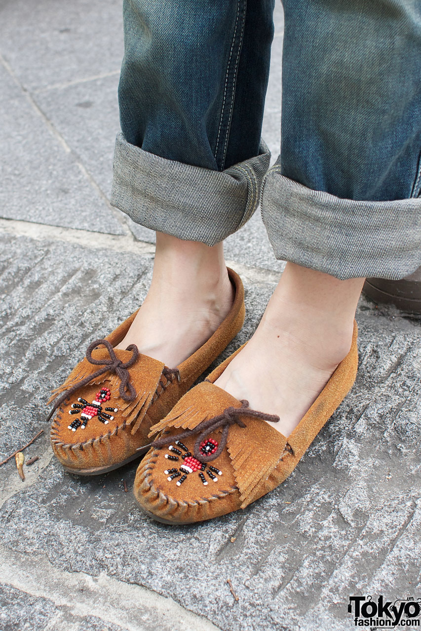 minnetonka beaded moccasin