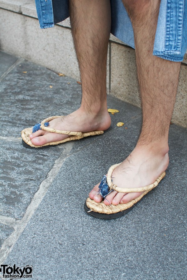 Straw Tatami sandals