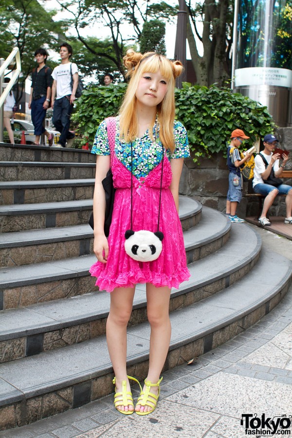 Lingerie Dress, Barbie Bag & Panda Purse