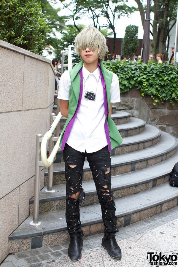 Junya Watanabe Shirt & Dior Boots