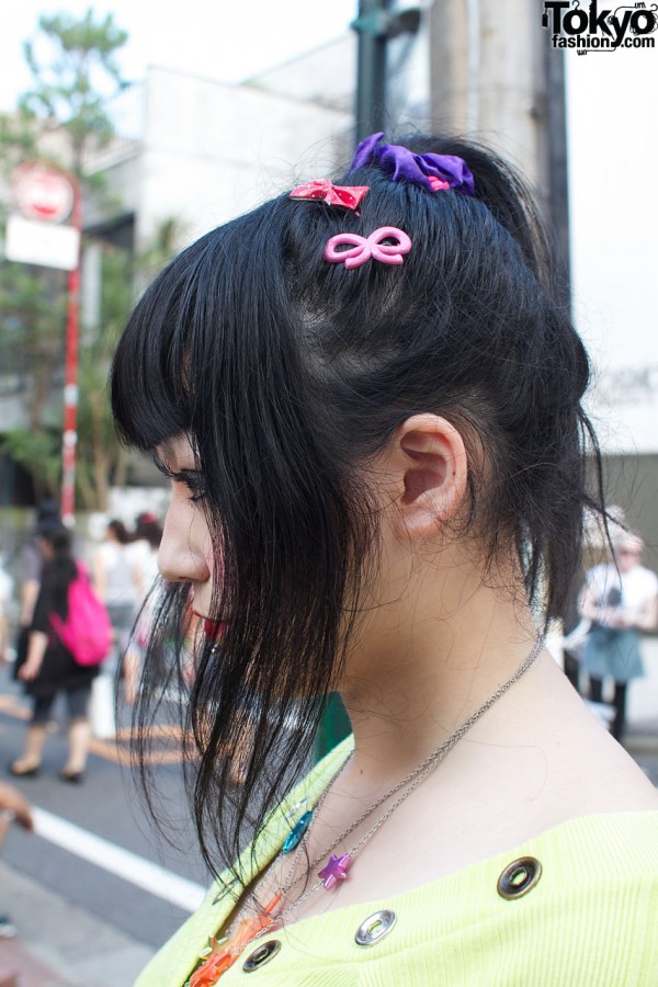 Plastic hair clips