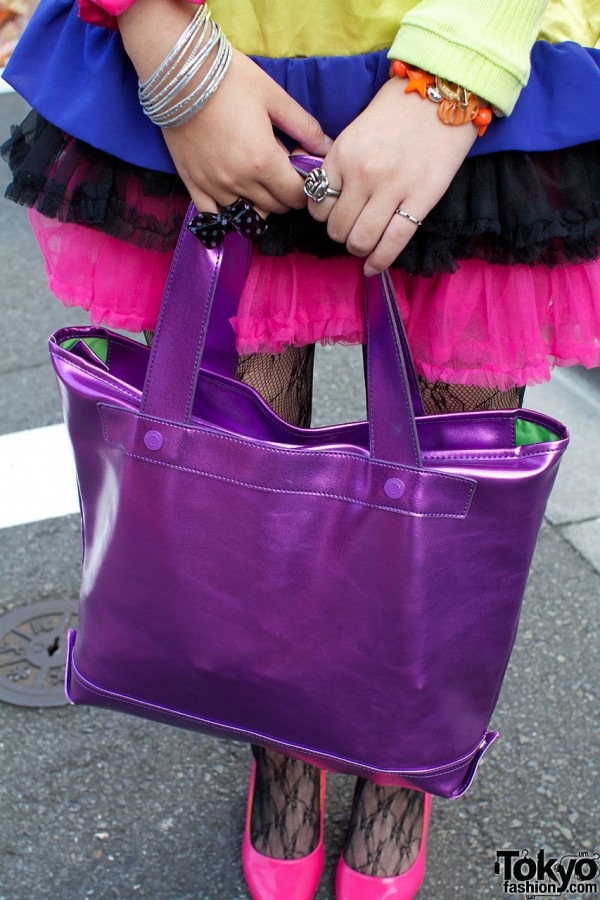 Purple Baby Shoup bag