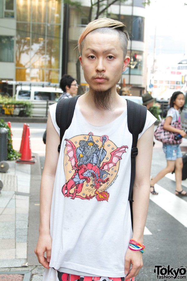 Graphic tank top
