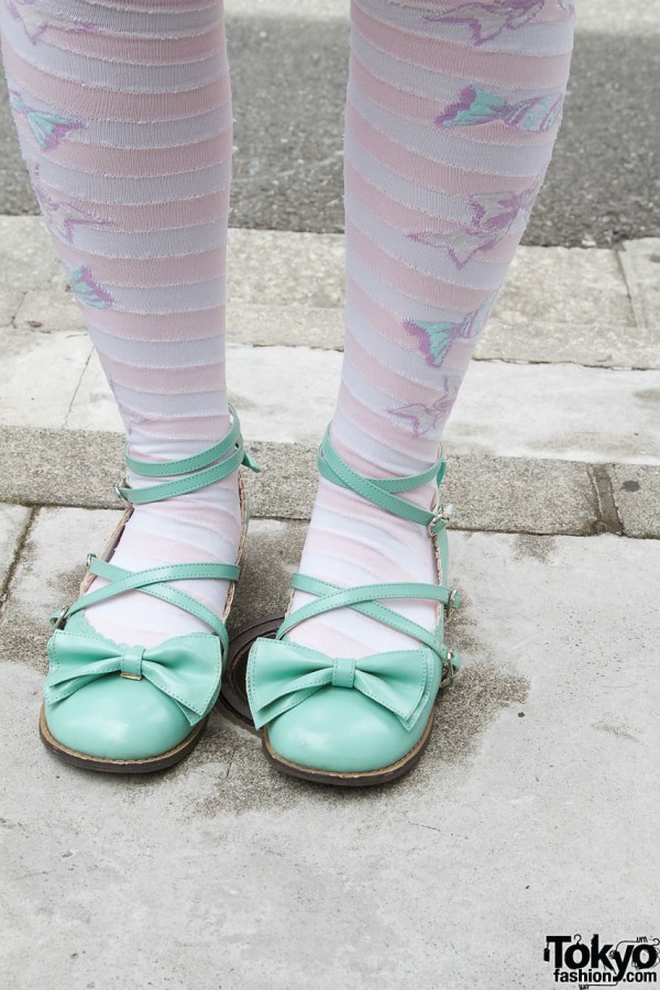 Angelic Pretty shoes with bows