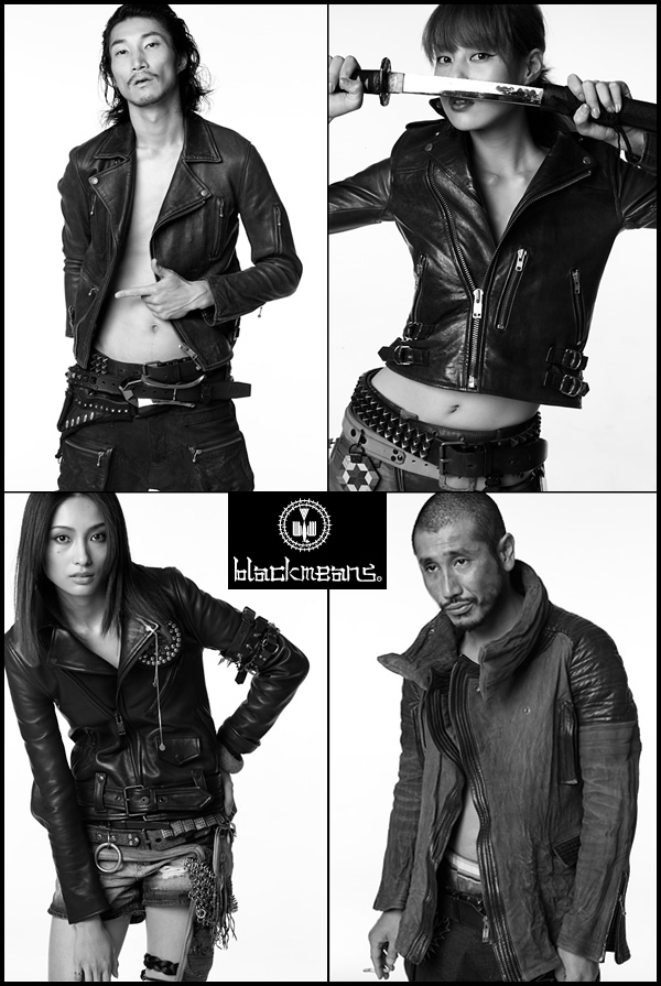 Blackmeans leather outlet jacket