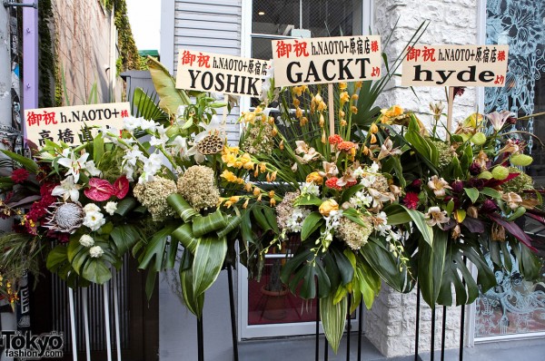 Hyde, Yoshiki, Gackt at h.Naoto